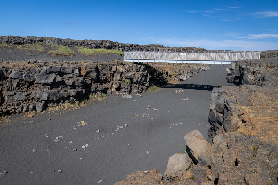 Bridge Between Continents in Reykjavík, Iceland