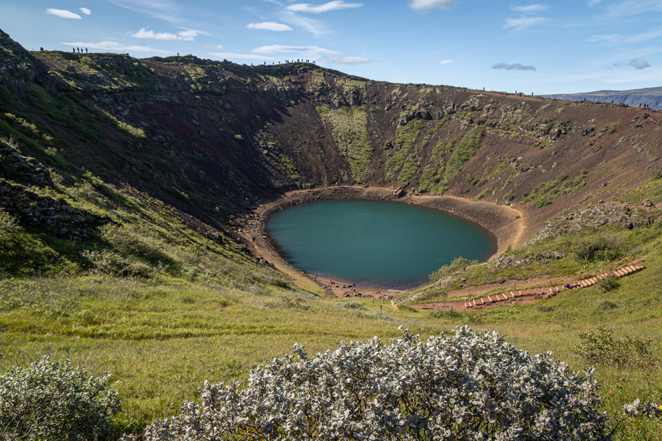 Kerið Crater in Borg, Iceland