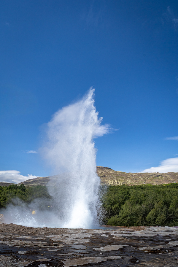 Strokkur Geyser in Geysir, Iceland