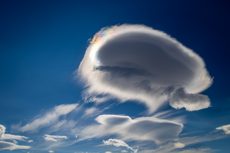 Jelly Fish Cloud in Þingvellir National Park, Iceland