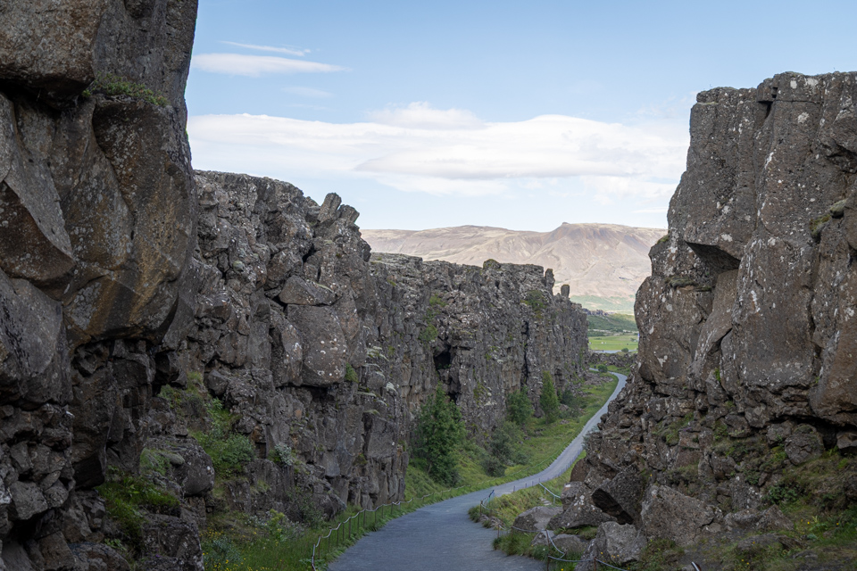Plate Drift in Þingvellir National Park, Iceland