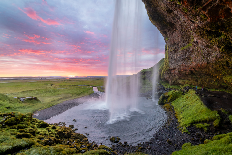 Iceland Sunset in Vic, Iceland