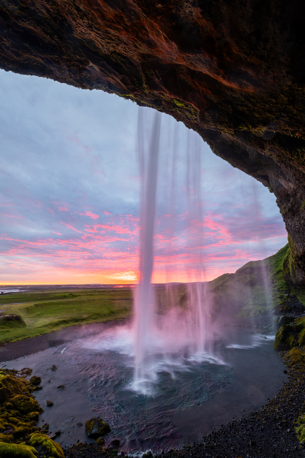 Late Night in Vic, Iceland