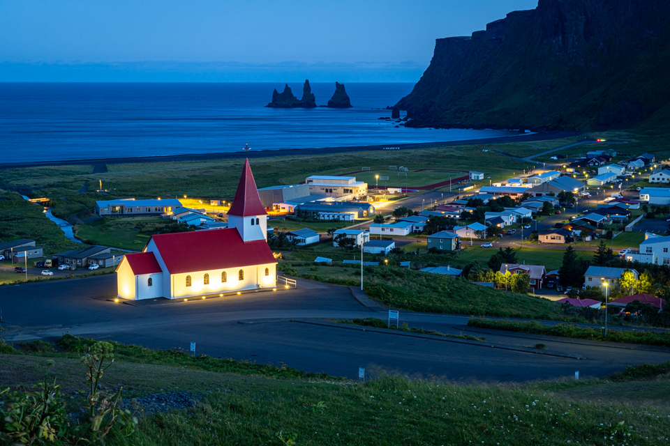 Víkurkirkja in Vic, Iceland