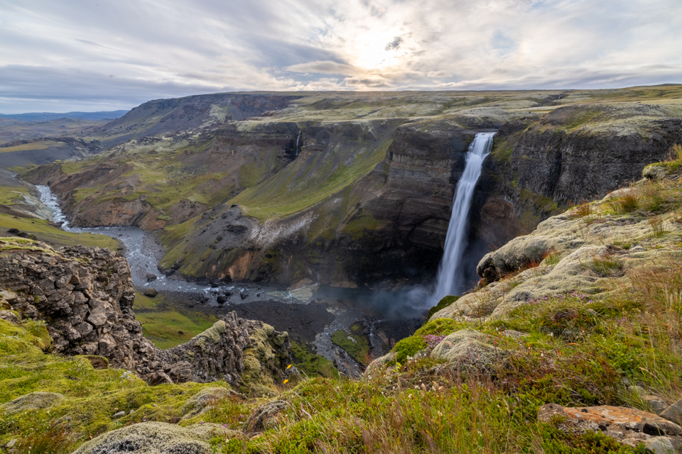 Háifoss in Vic, Iceland