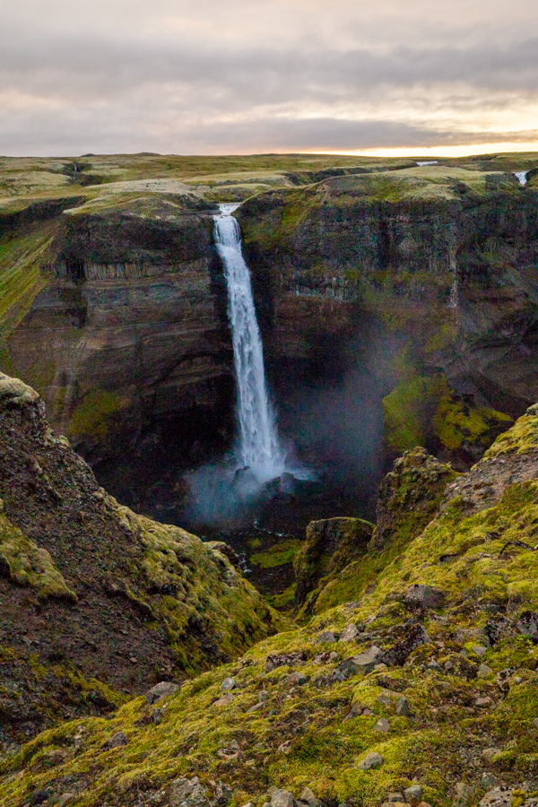 Falling Water in Vic, Iceland
