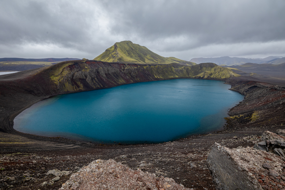 Hnausapollur in Fjallabak Nature Reserve, Iceland