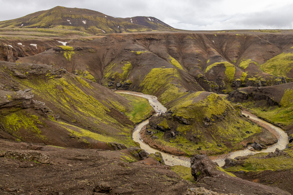 Iceland Horseshoe in Kerligafjöll, Iceland