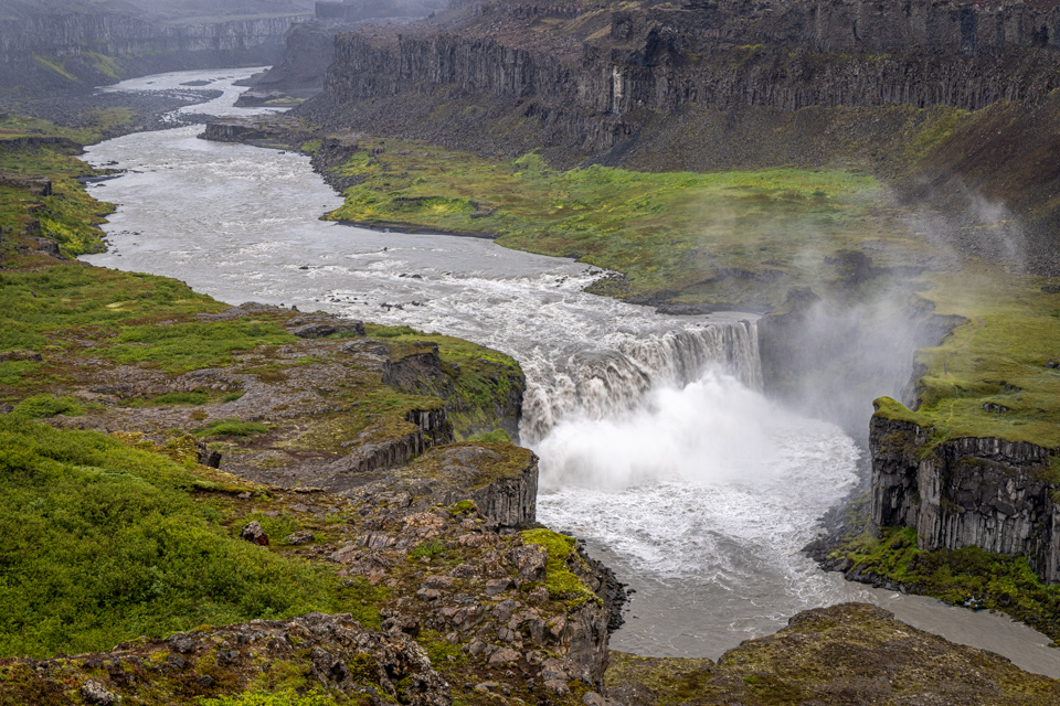 Hafragilsfoss in Mývatn, Iceland