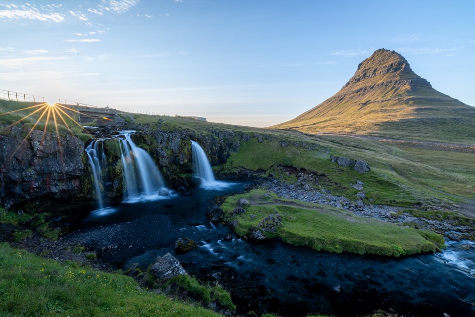 Kirkjufellsfoss in Snæfellsnes Peninsula, Iceland