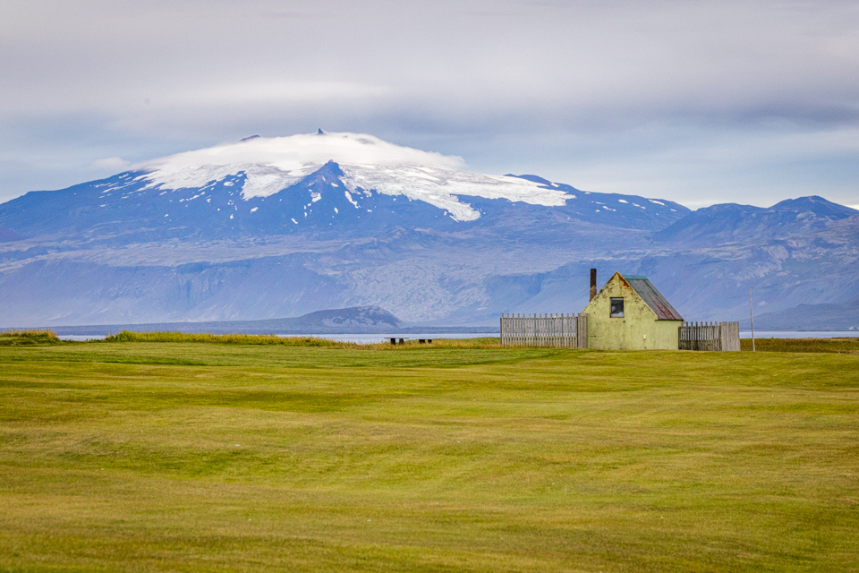 White Cap Volcano in Snæfellsnes Peninsula, Iceland