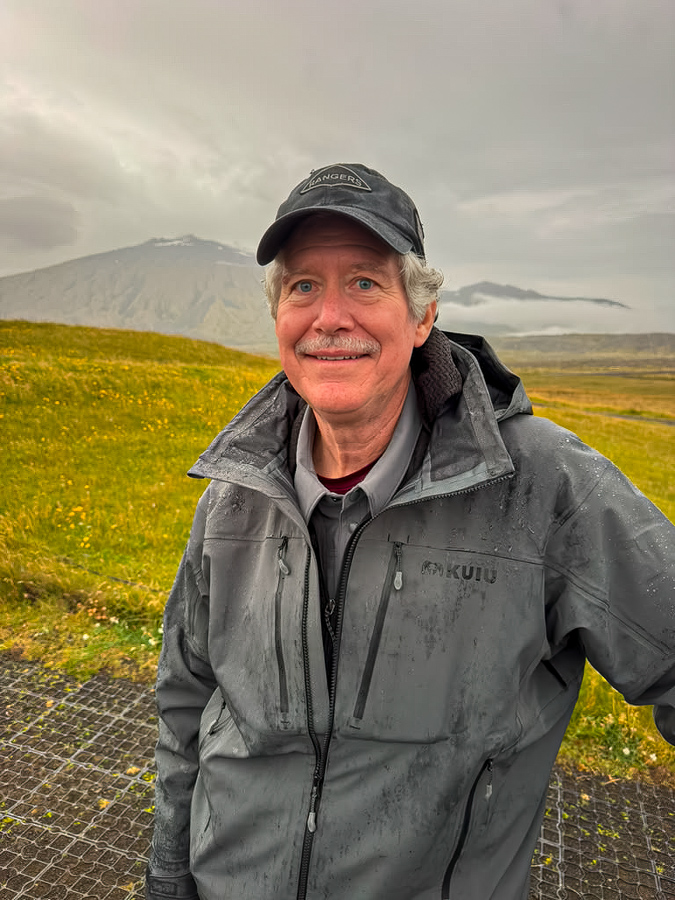 In The Rain in Snæfellsnes Peninsula, Iceland