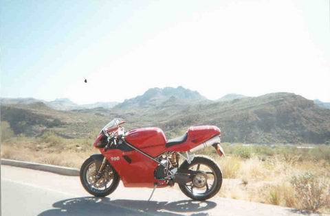 Raquel in Arizona in Bartlet Dam, Arizona