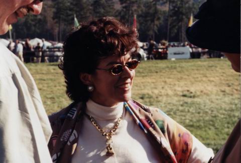 Virginia Ann at the Steeplechase in Pine Mountian, Georgia