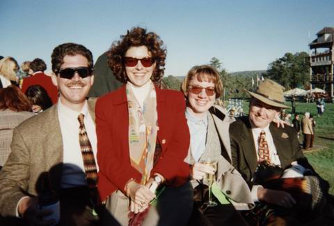 Holmans and Bowdens at Steeplechase in Pine Mountian, Georgia