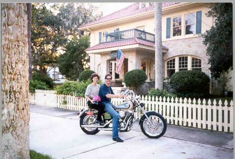 Biketoberfest Couple in Daytona, Florida