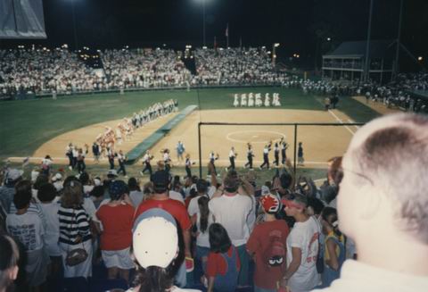US Woman Softball Team Victory in Olympics in Columbus, Georgia