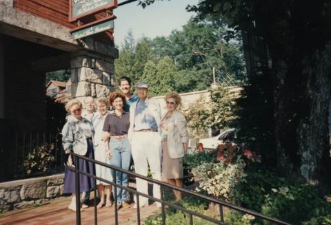 Family in Highlands in Highlands, North Carolina
