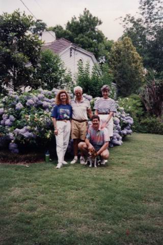 Holman Family at Spring in Columbus, Georgia