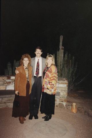 Virginia Ann, Cal and Mary in the Desert in Phoenix, Arizona