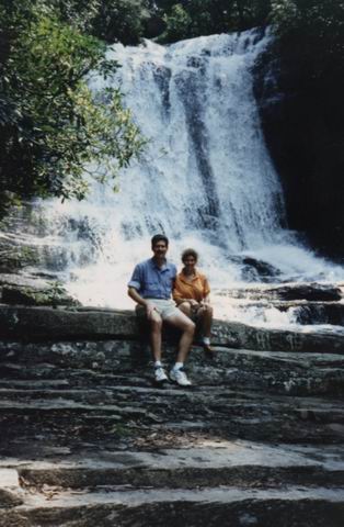 Cal and Virginia Ann in Highlands in Highlands, North Carolina