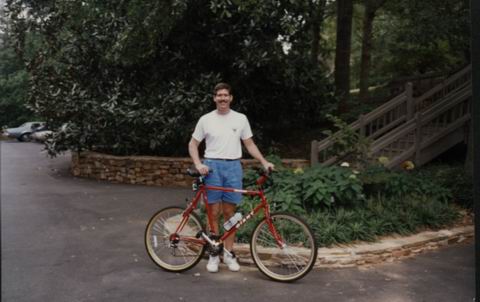 A Boy and his Bike in Pine Mountian, Georgia