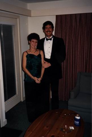 Virginia Ann and Cal Headed to a Ball in Pine Mountian, Georgia
