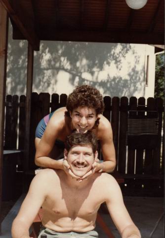 Virginia Ann and Cal Swimming in Columbus, Georgia