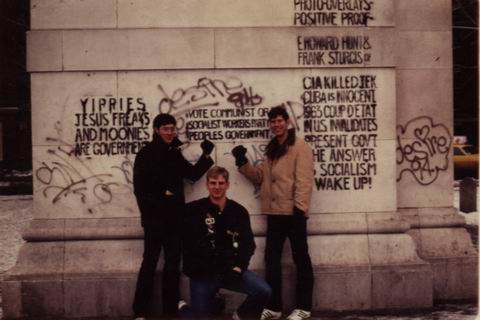 Radicals in Washington Park NY in New York, New York