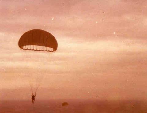 Floating to Earth in Ft Benning, Georgia