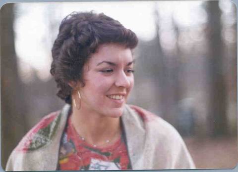 Virginia Ann in College in Macon, Georgia