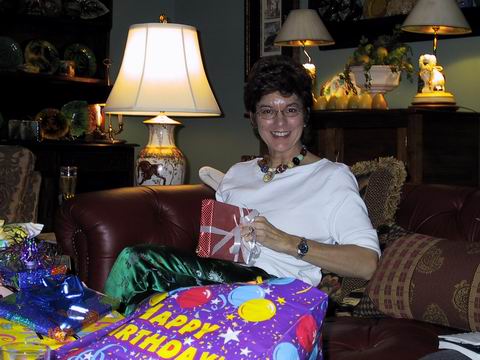 Virginia Ann Opening Birgtday Bootie in Columbus, Georgia