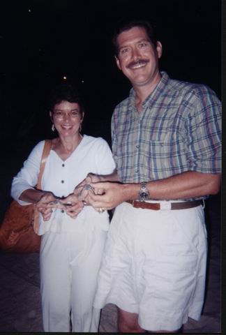 Releasing Sea Turtles in Cancun, Mexico