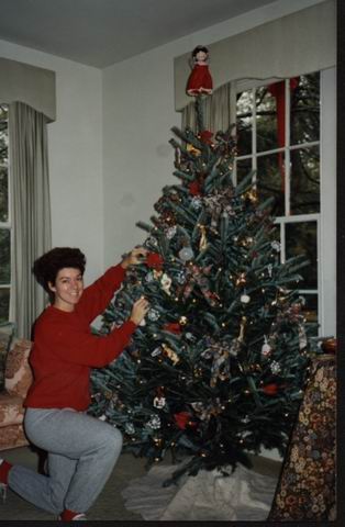 Decorating the Tree in Columbus, Georgia