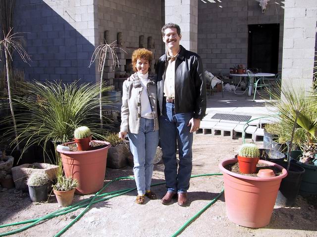 Cal and Virginia Ann in Nogales in Nogales, Arizona