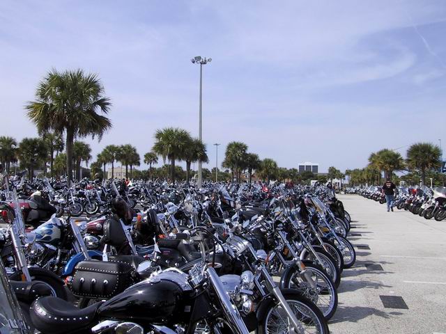 Bikes and Bikes in Dytona, Florida