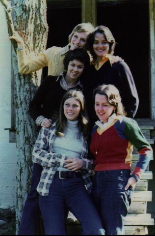 Virginia Ann in College in Macon, Georgia