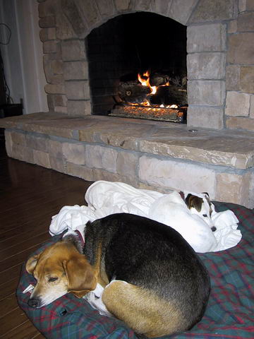 Keeping Warm in Highlands, North Carolina