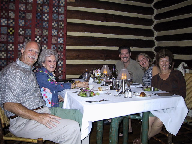 Dinner with Friends in Highlands, North Carolina