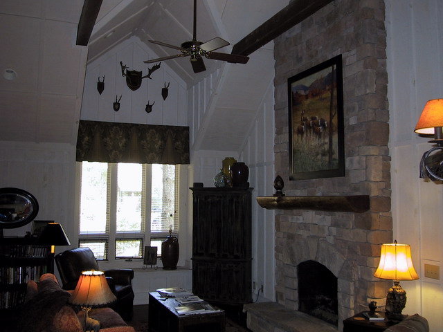 Living Room in Highlands, North Carolina