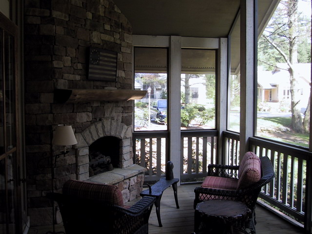 Porch in Highlands, North Carolina
