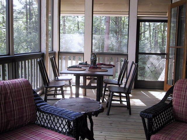Porch in Highlands, North Carolina