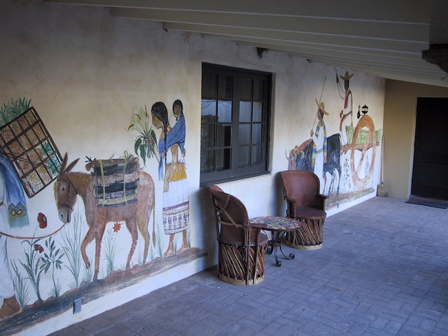 Hacienda Corona Courtyard in Nogales, Arizona