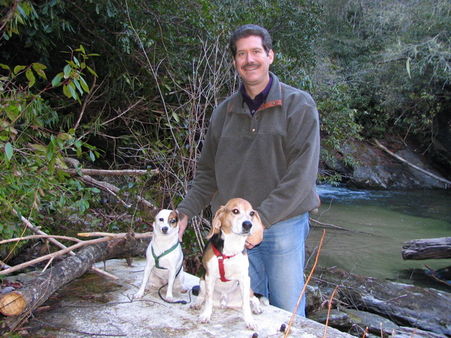 On the Chatooga River - Cal in Highlands, North Carolina