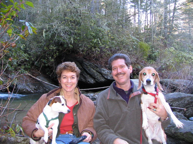 On the Chatooga River in Highlands, North Carolina