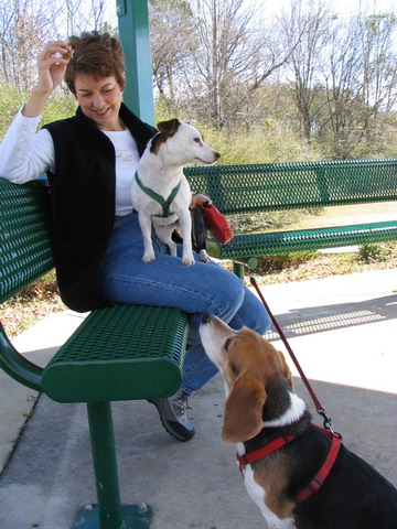 Virginia Ann and Pups in Columbus, Georgia