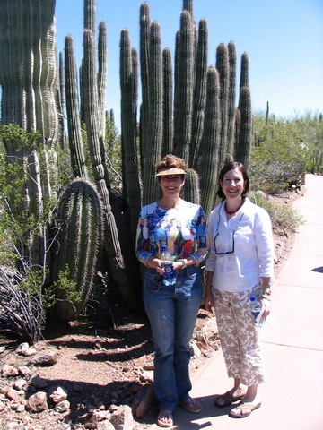 Strolling with Nancy in Phoenix, Arizona