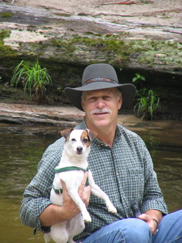 Andy and Sweetpea in Highlands, North Carolina