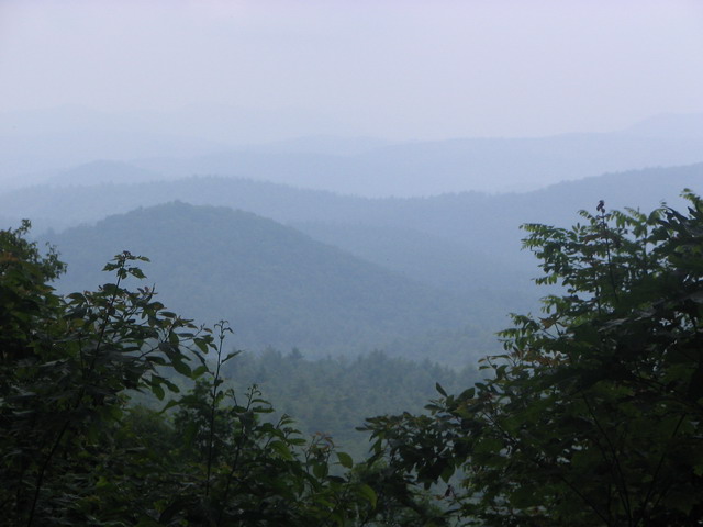 Highlands Mountains in Highlands, North Carolina