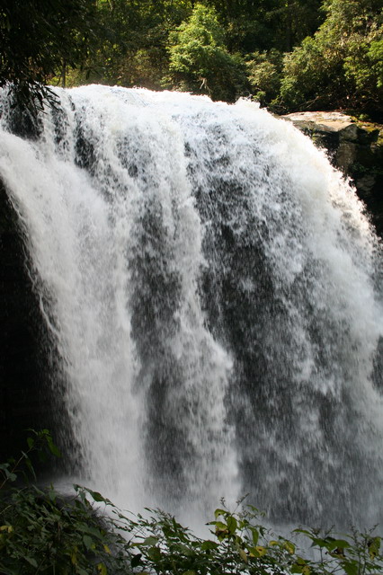 Dry Falls in Highlands, North Carolina